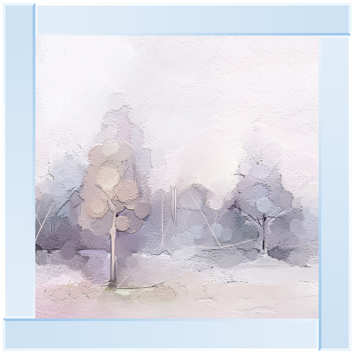 Purple Tree Abstract