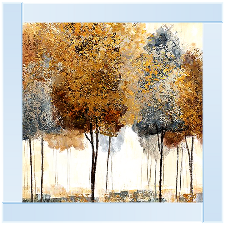 AB193 Autumn Tree Abstract