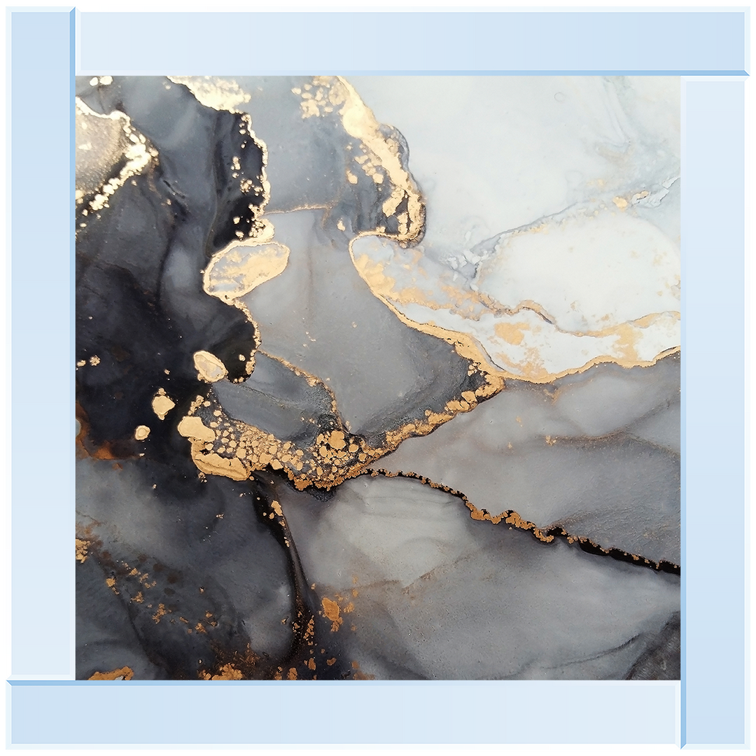 AB172 Black & Gold Marble |||