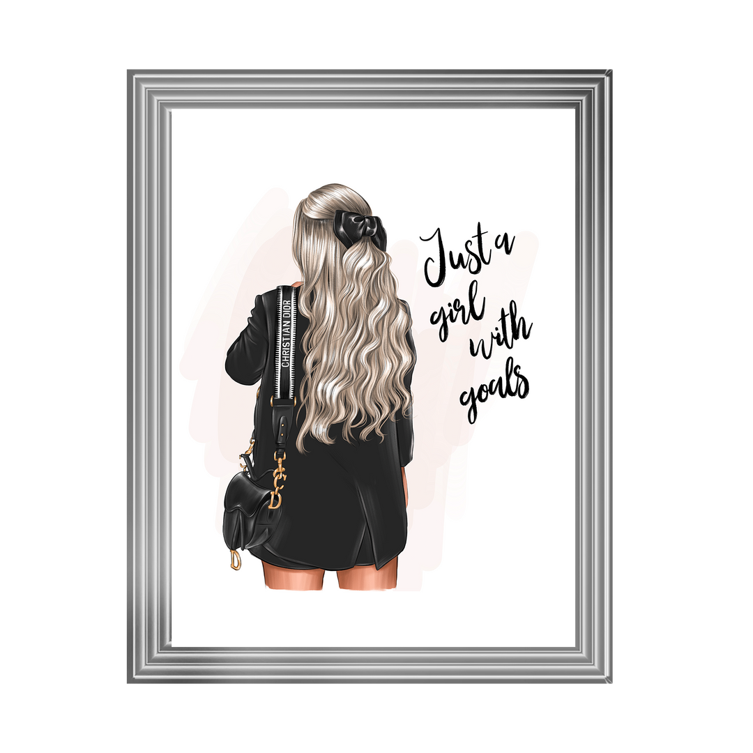 Girl with goals