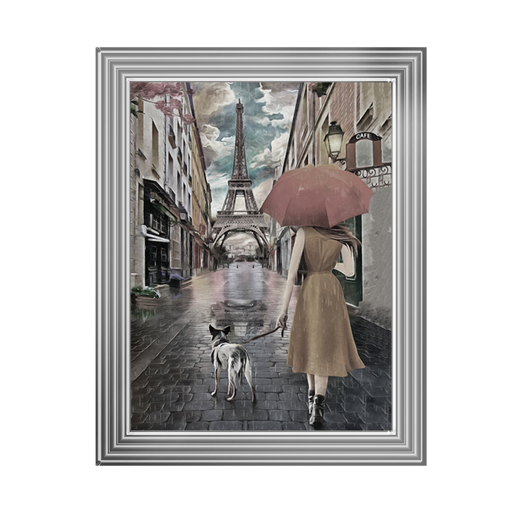 FG387 A rainy day in Paris