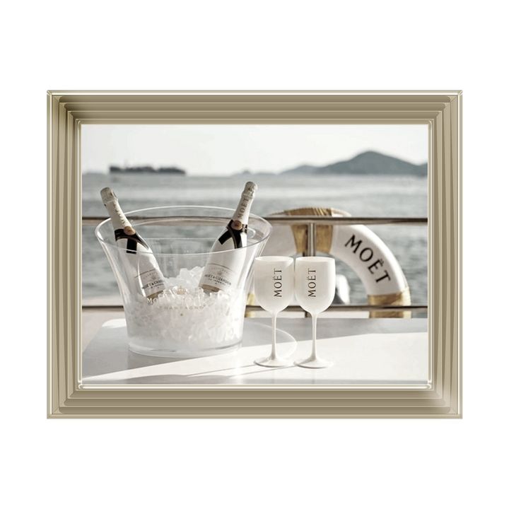 Moet at sea