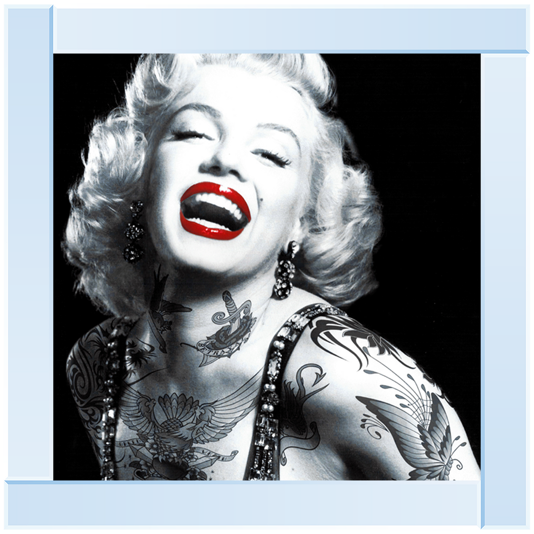 Tattooed Marilyn Monroe