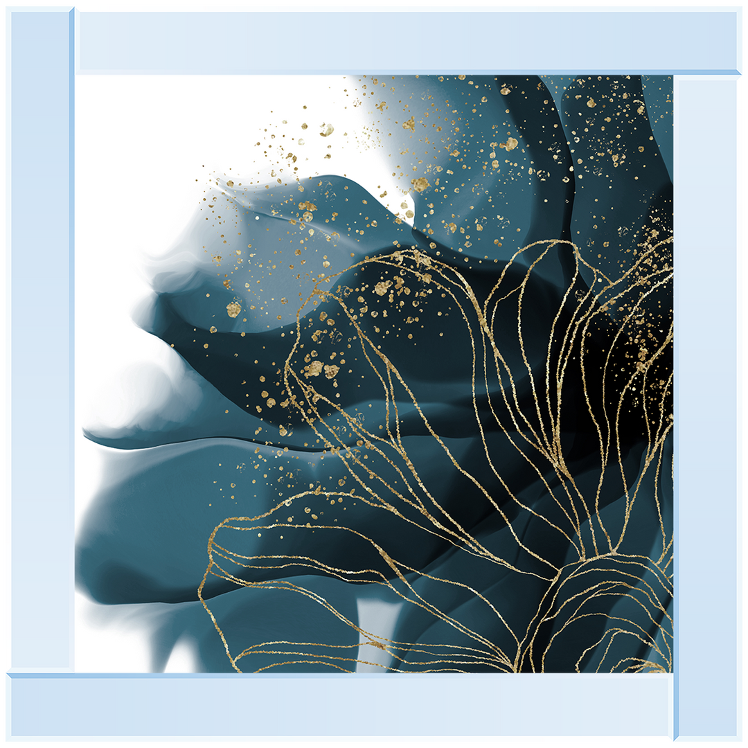 FL211 Blue Beauty Flower ||