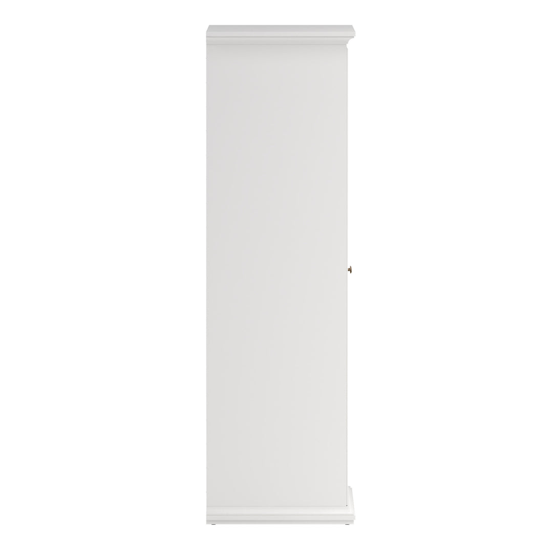 Paris Wardrobe with 2 Doors in White