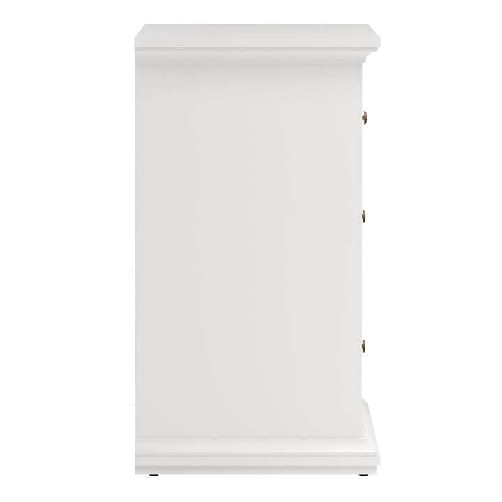 Paris Chest of 4 Drawers in White