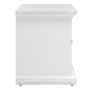 Paris TV Unit with 2 Framed Doors in White Finish