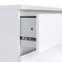 Naia Chest with 3 Drawers in White High Gloss
