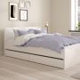 Naia Underbed Drawers Set in White High Gloss