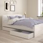 Naia Underbed Drawers Set in White High Gloss