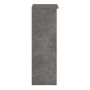 Naia Shoe Cabinet – Concrete & White High Gloss with 2 Flip Doors, 1 Door & 1 Drawer