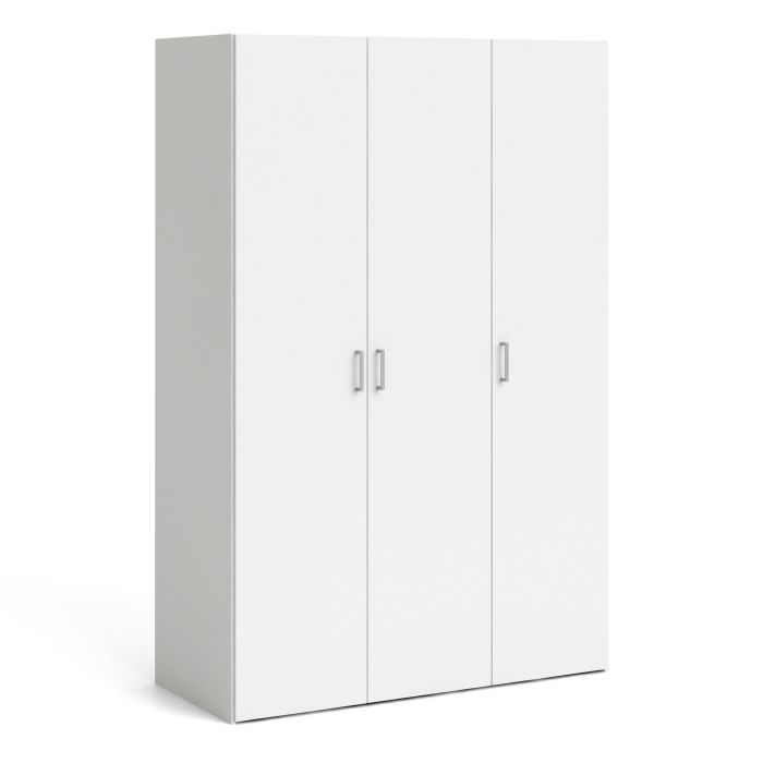 Space Wardrobe with 3 doors White 1750