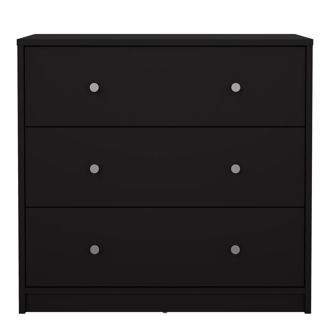 May Chest of 3 Drawers in Black