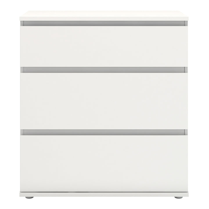 Nova 3 Drawer Chest in White