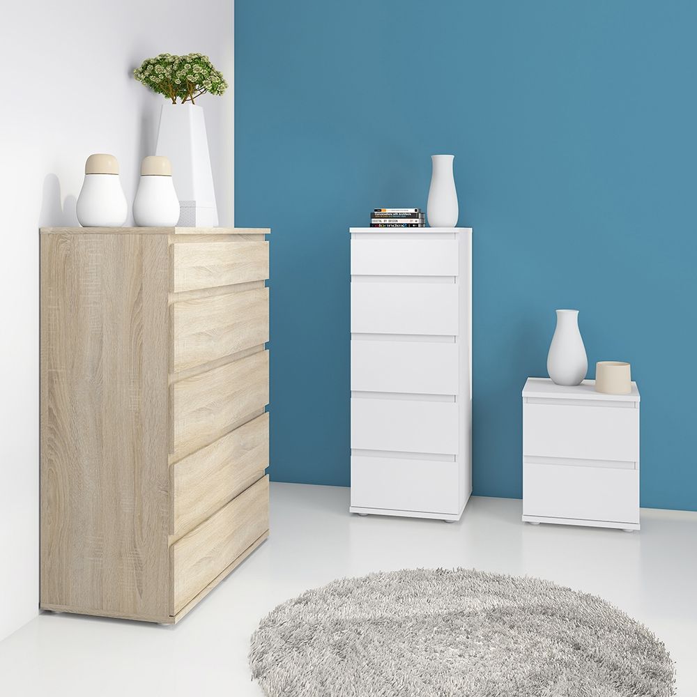 Nova 5 Drawer Chest in Oak