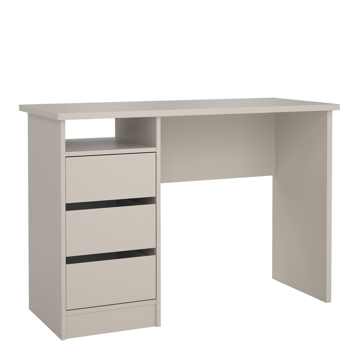 Function Plus Desk 3 Drawers in Cashmere