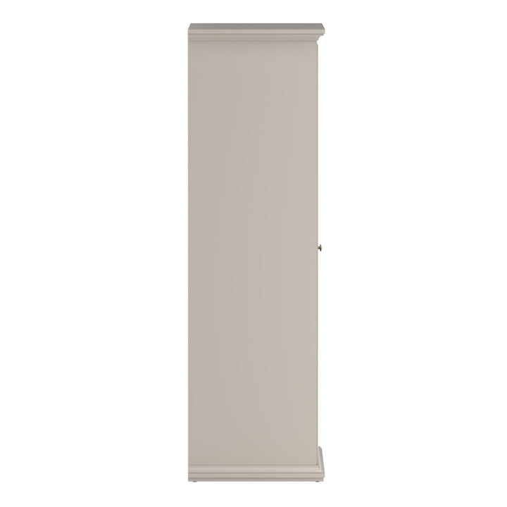 Paris Wardrobe with 2 Doors in Cashmere
