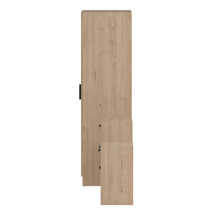 Escape Wardrobe, Chest and Nightstand in Jackson Hickory