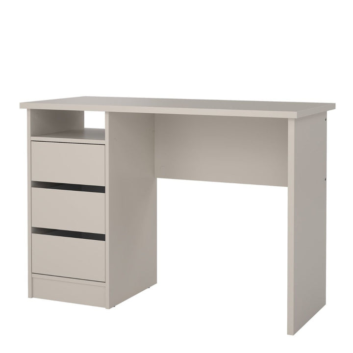 Function Plus Desk 3 Drawers in Cashmere