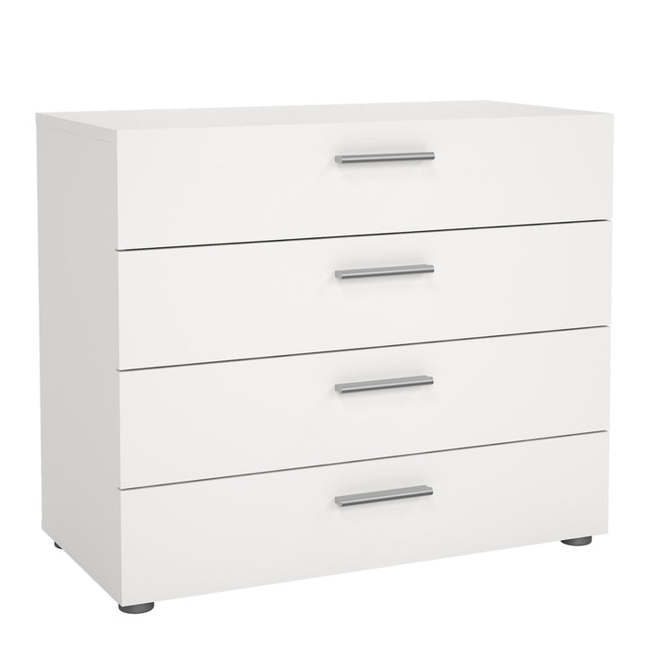 Pepe Chest of 4 Drawers in White