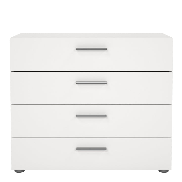 Pepe Chest of 4 Drawers in White