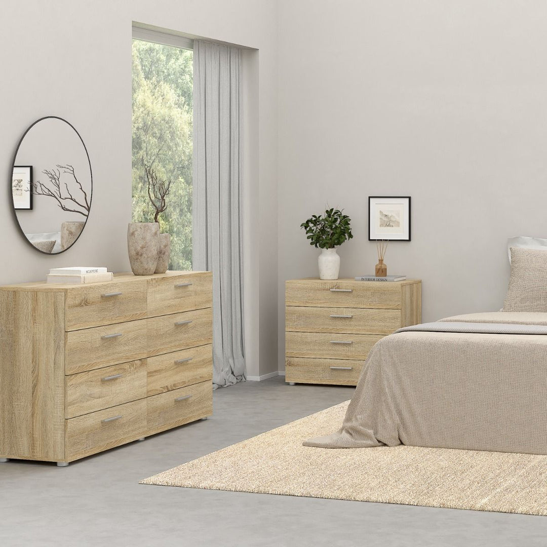 Pepe Chest of 4 Drawers in Oak