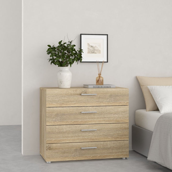 Pepe Chest of 4 Drawers in Oak