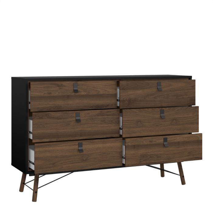 Matt Grey 6 Drawer Chest – Paris Collection