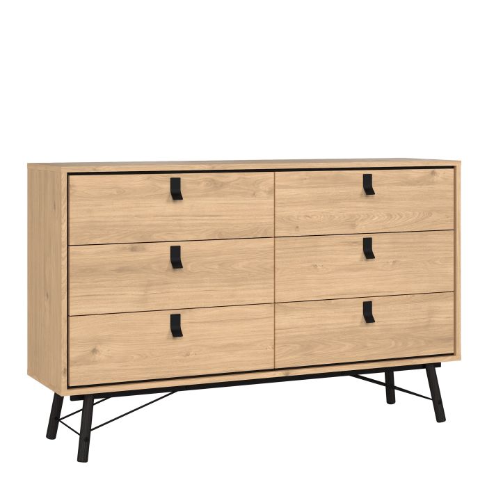 White 6 Drawer Chest – Paris Collection