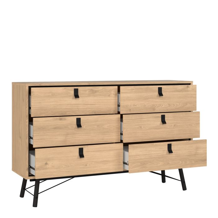 White 6 Drawer Chest – Paris Collection