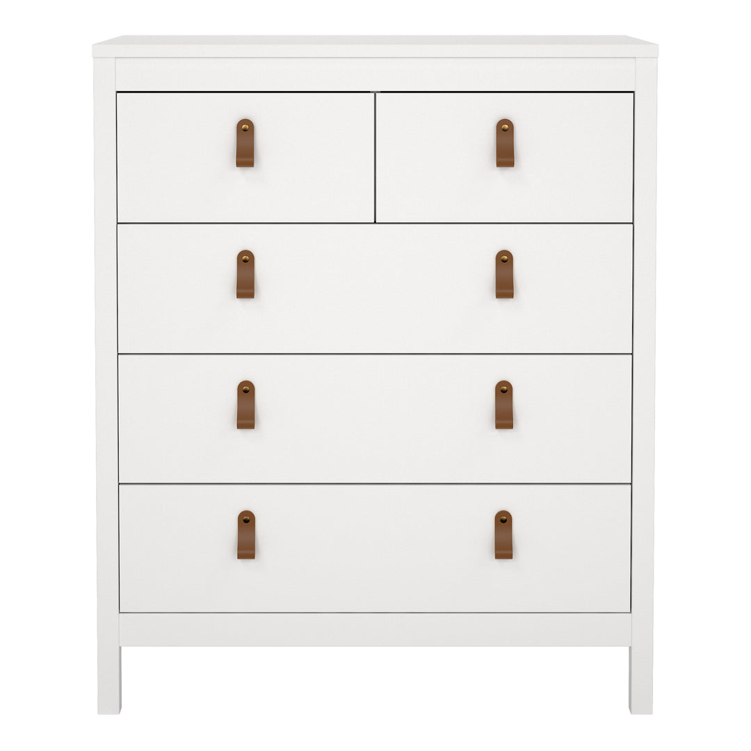 Barcelona Chest 3+2 Drawers in White