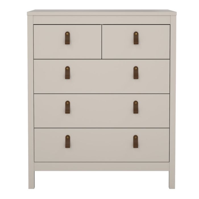 Barcelona Chest 3+2 Drawers in Cashmere