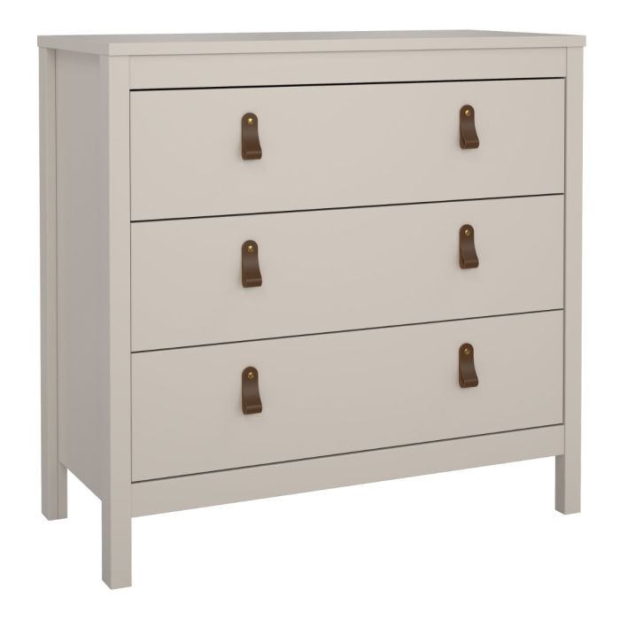 Barcelona Chest 3 Drawers in Cashmere