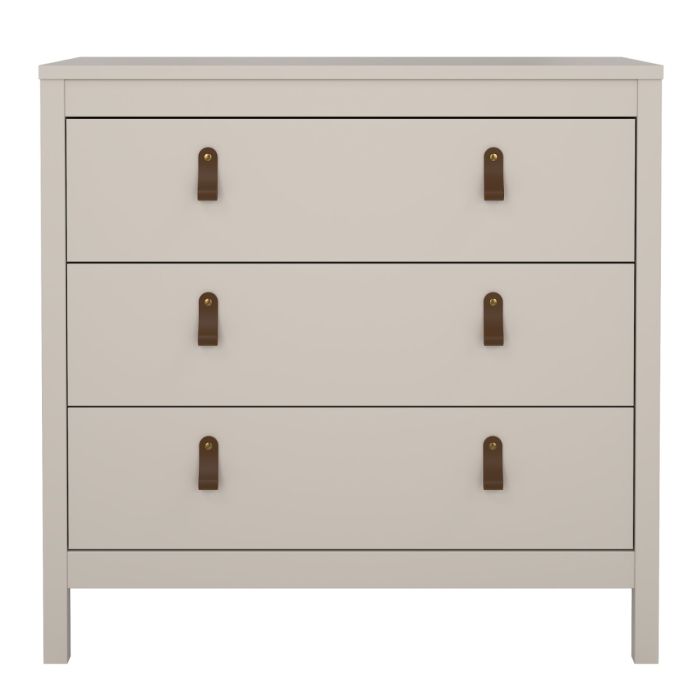 Barcelona Chest 3 Drawers in Cashmere