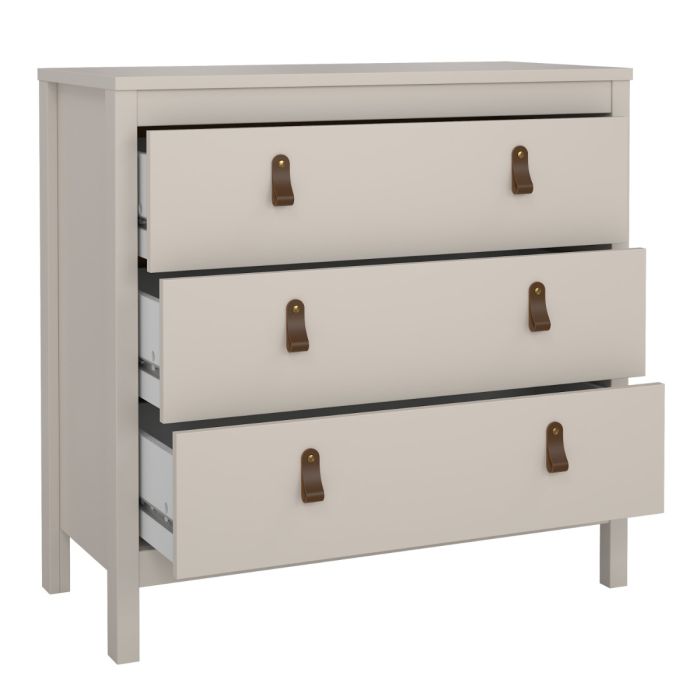 Barcelona Chest 3 Drawers in Cashmere