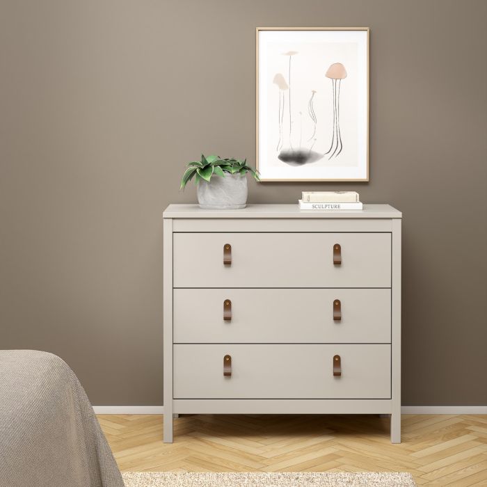 Barcelona Chest 3 Drawers in Cashmere