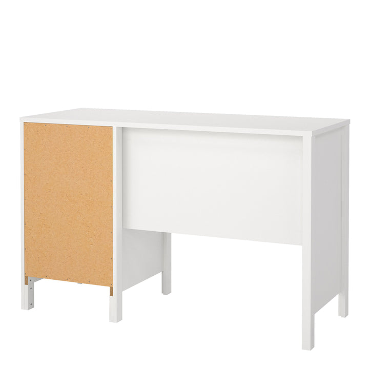 Barcelona Desk 3 Drawers in White