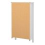 Barcelona Shoe Cabinet 2 Flip Down Doors in White