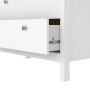 Madrid Chest 3 Drawers in White