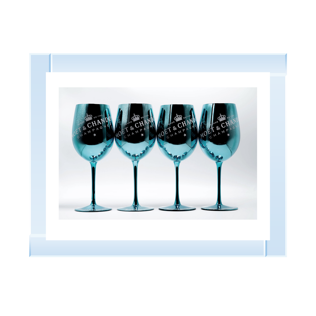 Moet Glasses - Sky Blue