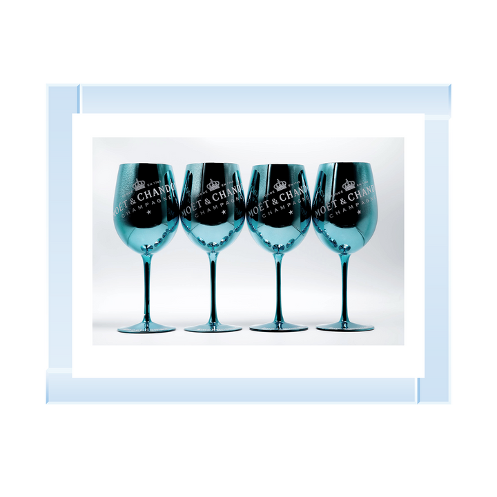 Moet Glasses - Sky Blue