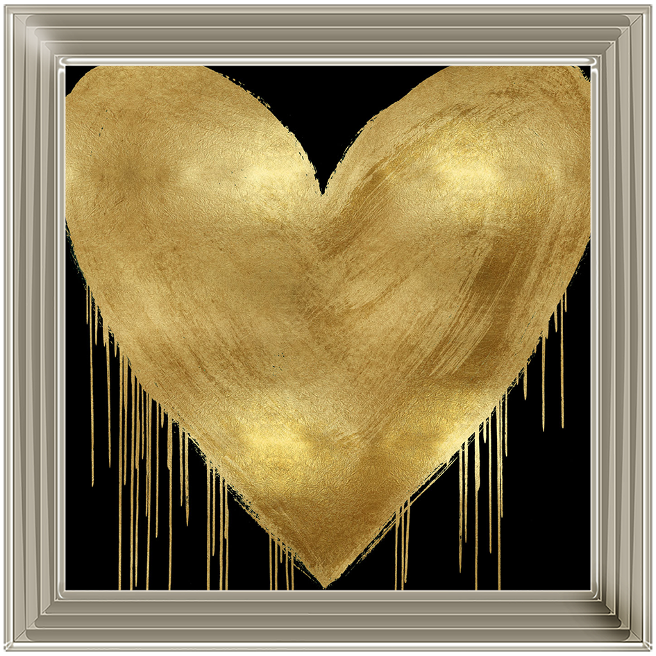 MS223 Gold Heart