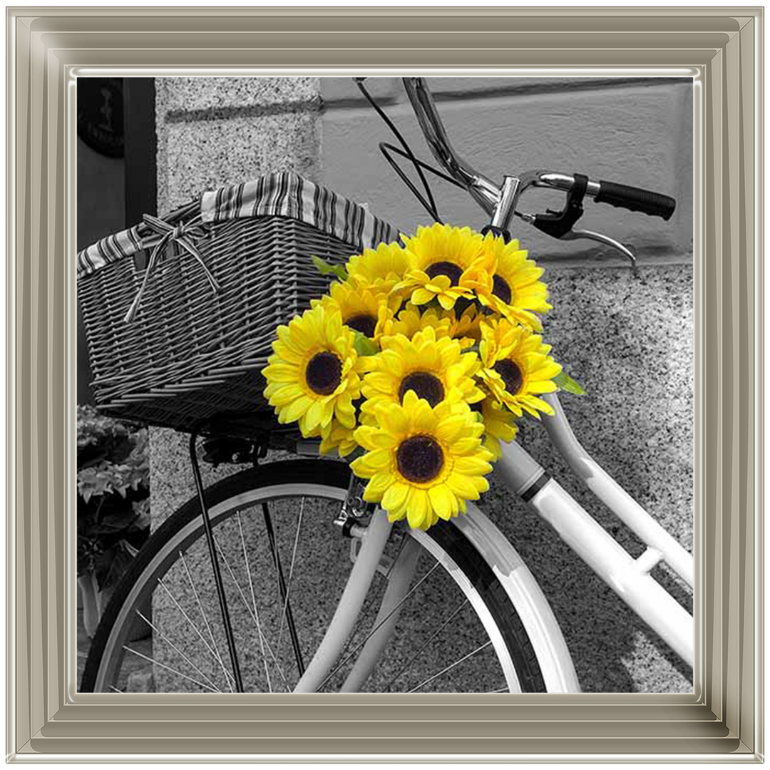 Sunflower Basket