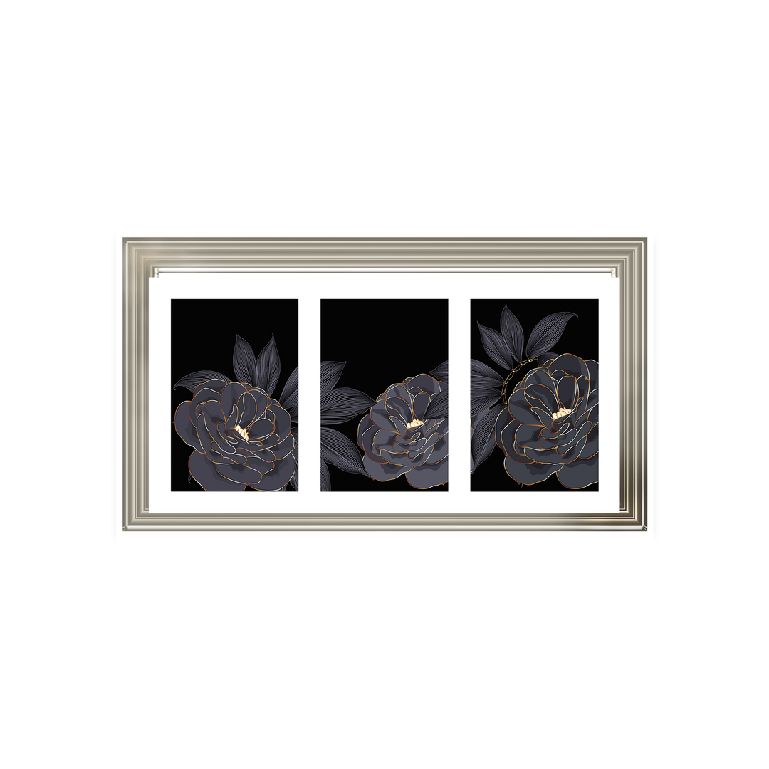 FL241 Black Beauty Flower I