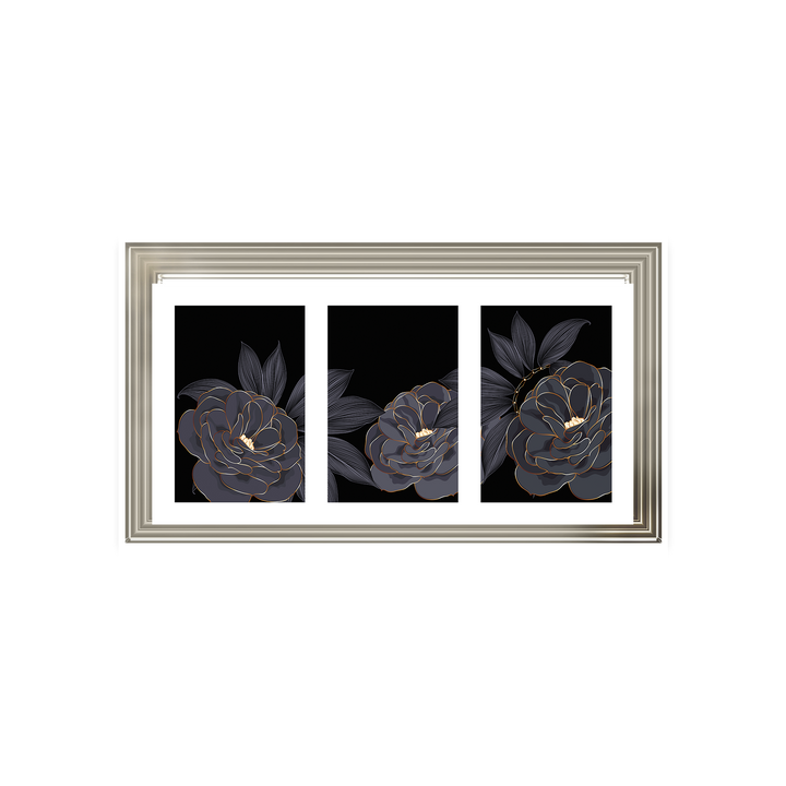 FL241 Black Beauty Flower I