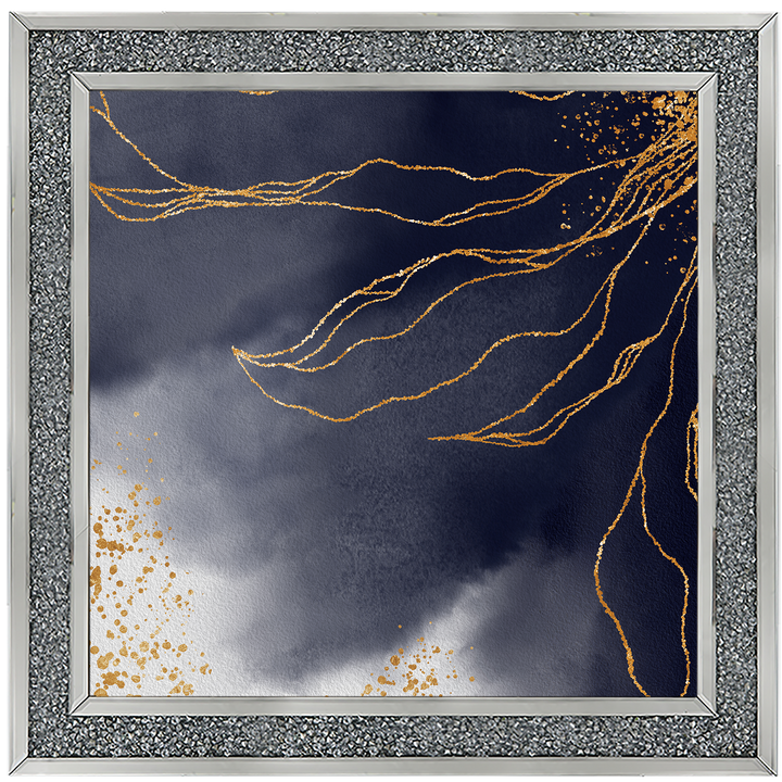 AB154 Abstract Blue III