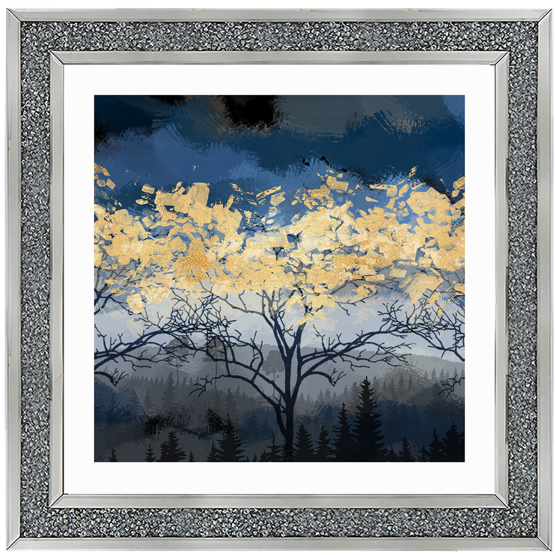 LS195 Lone Blue Tree