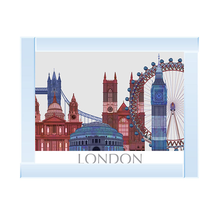 CY050 London Landmarks , Red Blue II