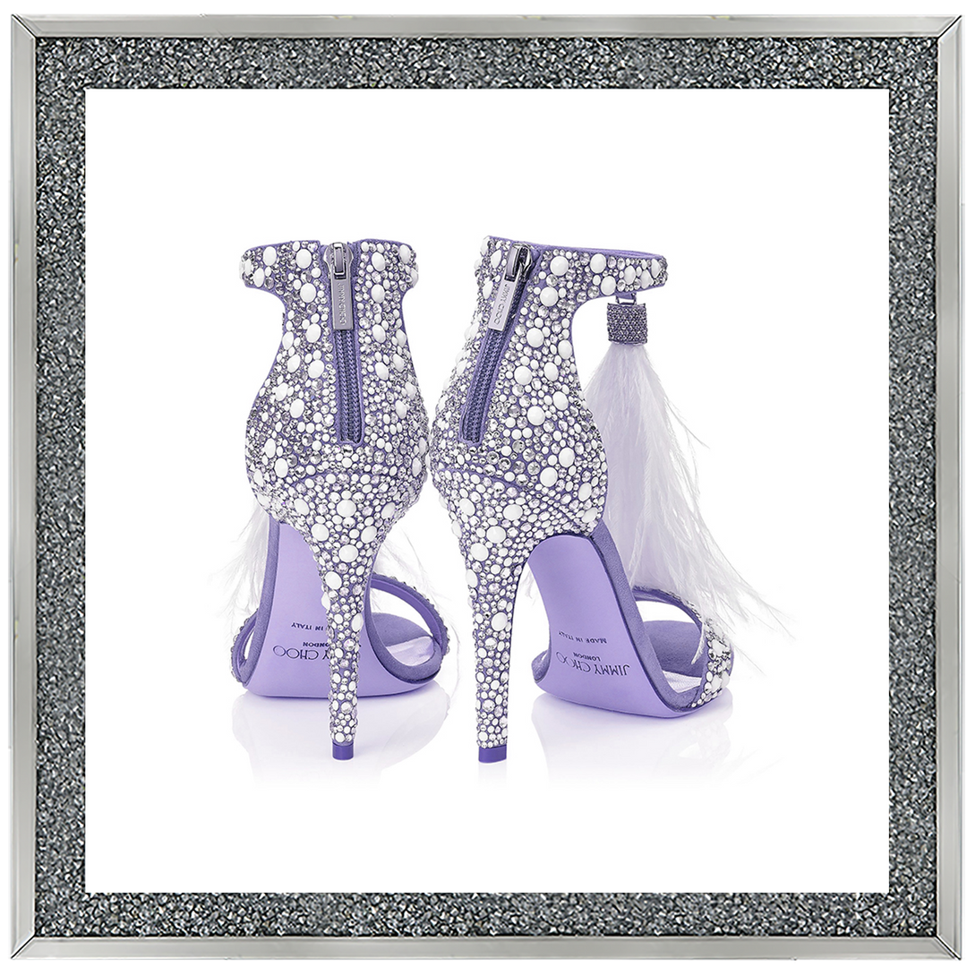 Purple Sole Fashion Shoes