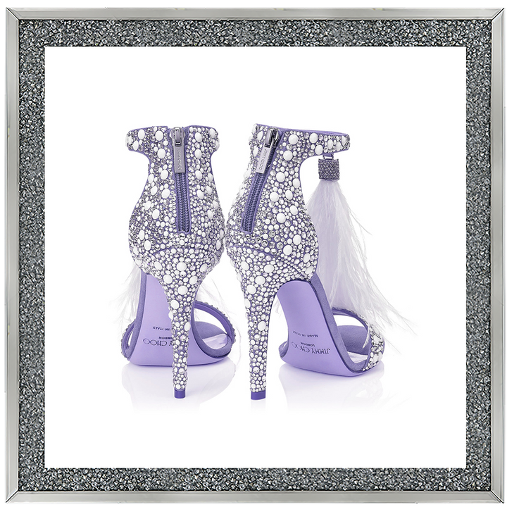 Purple Sole Fashion Shoes